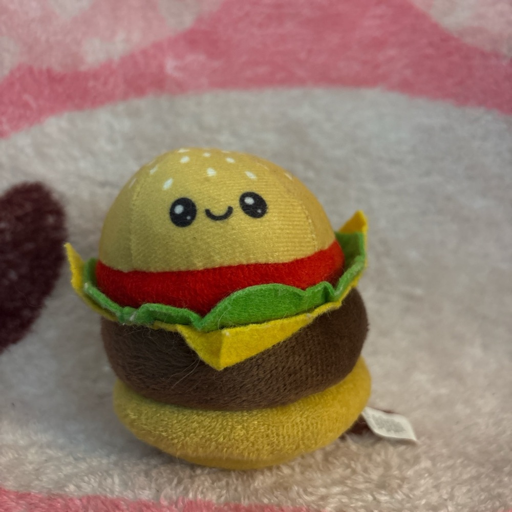 Kawaii hamburger plushie